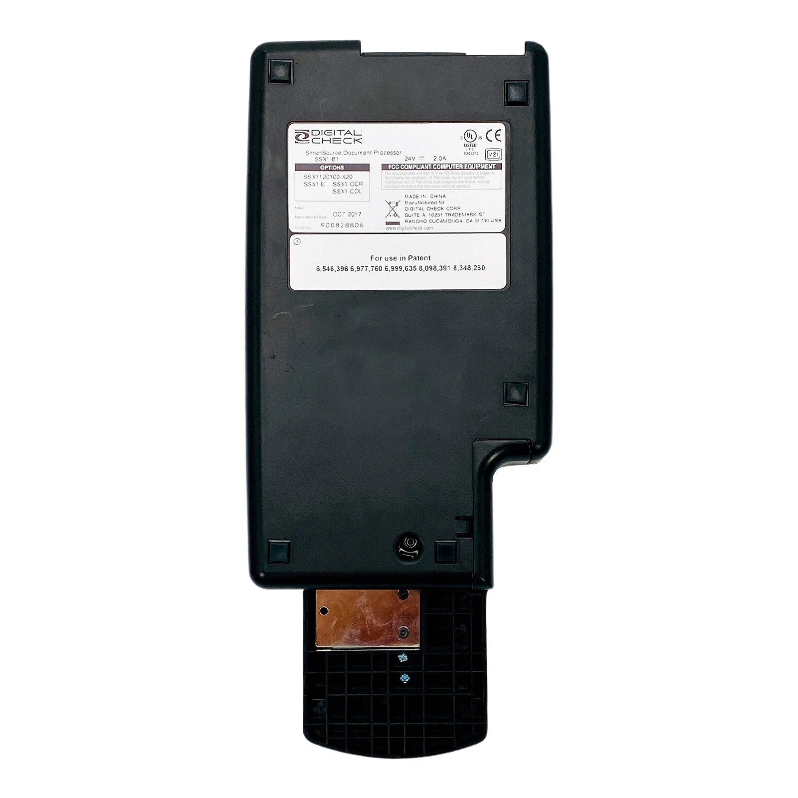 Digital Check SmartSource SSX1 - B1 Check Scanner Document Processor