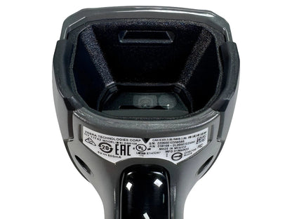 Front bottom view showing scan engine area