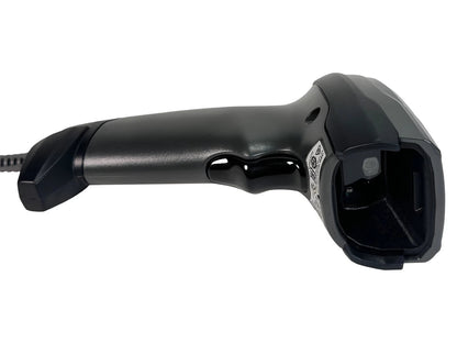 Horizontal view of scanner housing