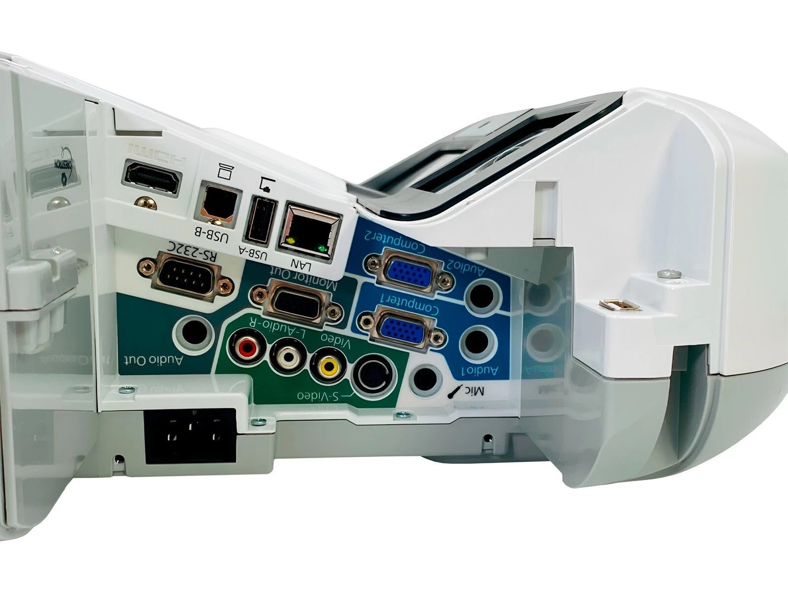 Epson BrightLink 475Wi H453A 3LCD Interactive UST Projector – 2600 Lumens, WXGA, HDMI, ELPLP71+