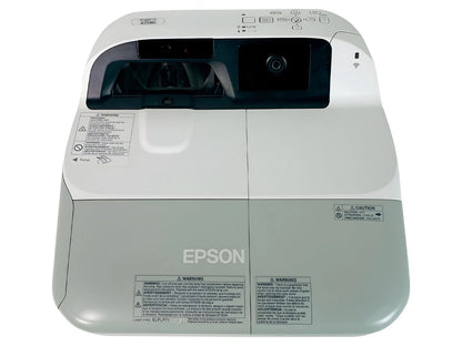 Epson BrightLink 475Wi H453A 3LCD Interactive UST Projector – 2600 Lumens, WXGA, HDMI, ELPLP71+