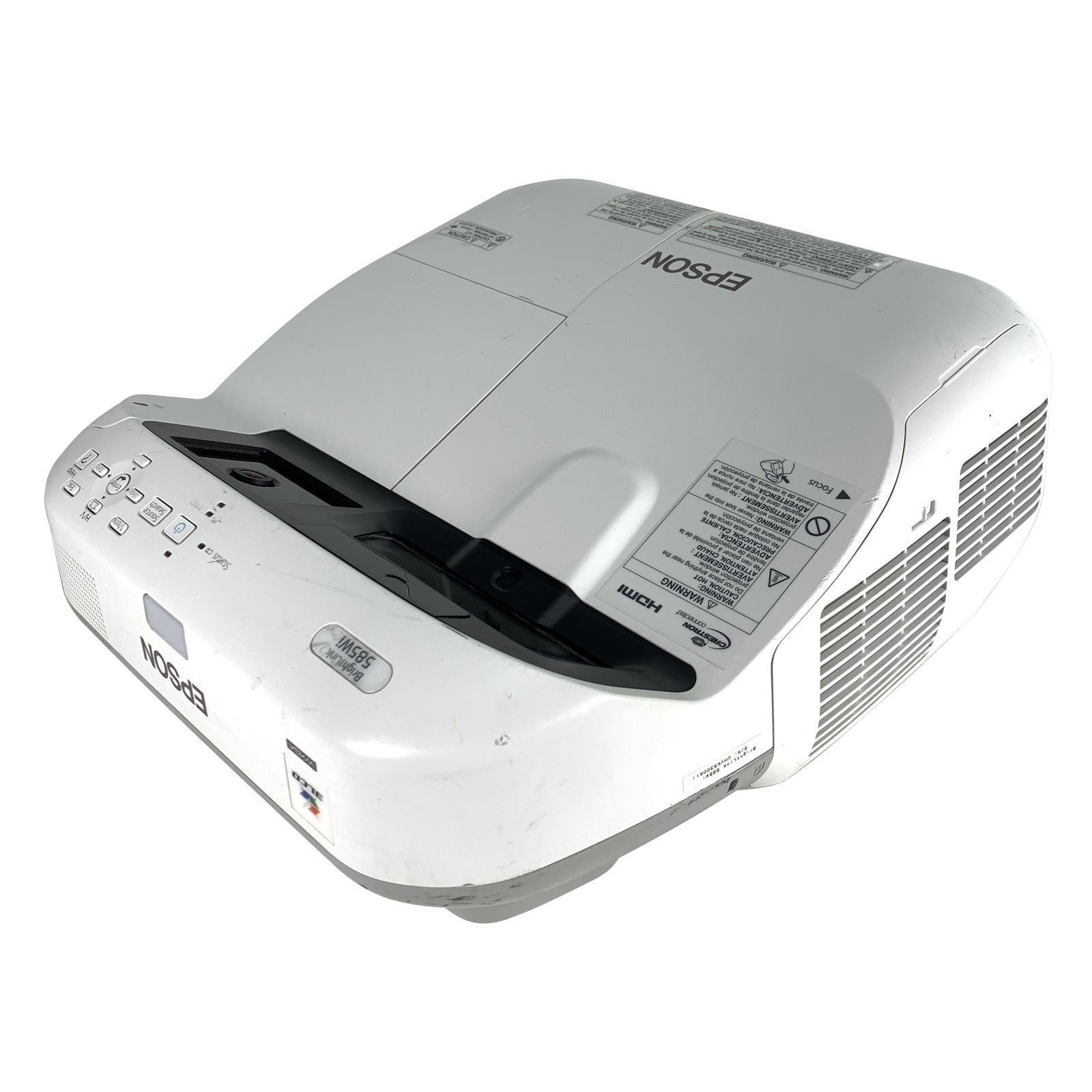 Epson BrightLink 585Wi WXGA 3LCD Projector | Ultra Short Throw | 3300 Lumens
