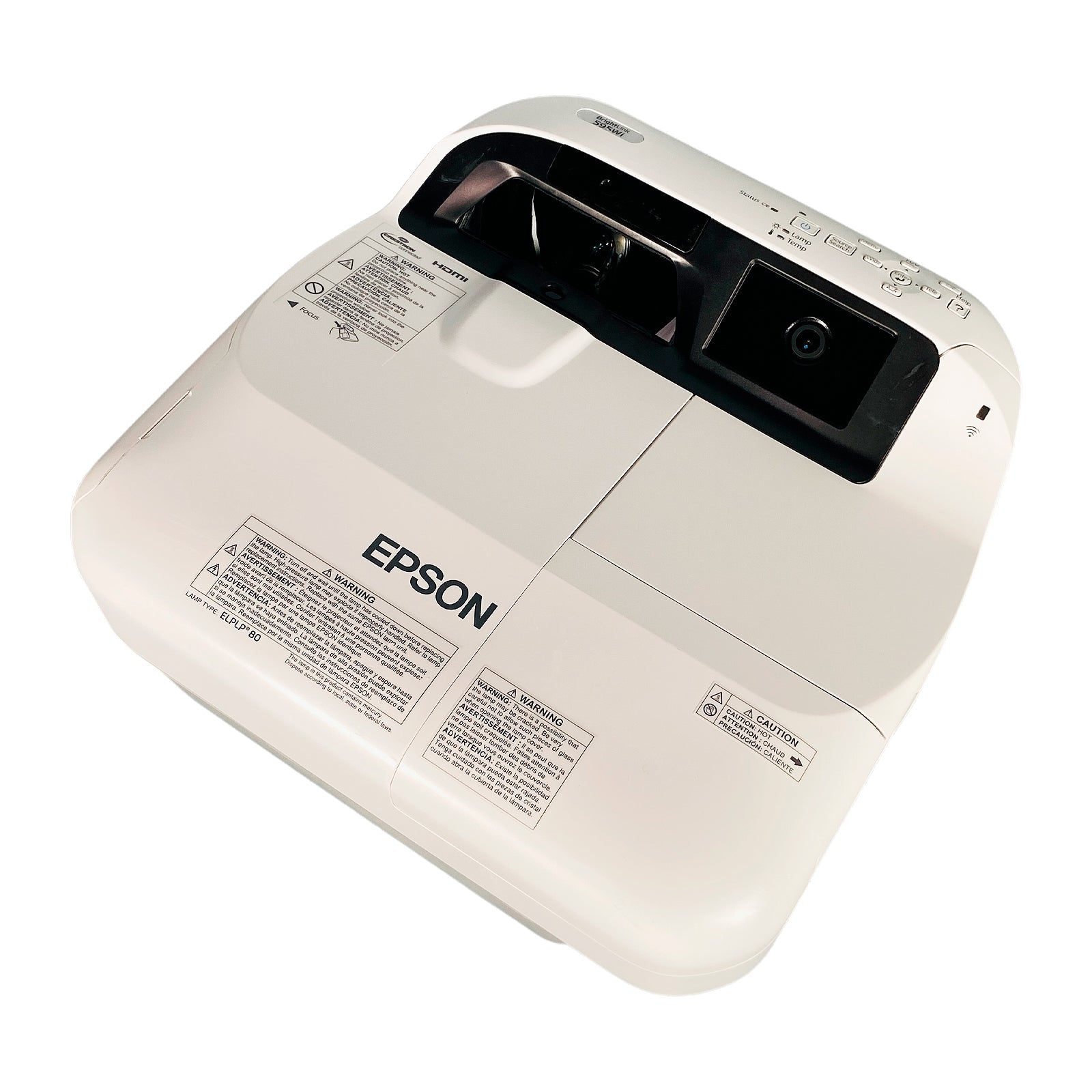 Epson BrightLink 595Wi WXGA 3300 Lumens Ultra Short Throw Interactive Projector with HDMI