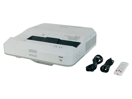 Epson BrightLink 697Ui 3LCD Ultra Short Throw Projector – WUXGA 4400 Lumens, Wireless HDMI, 4K Support - TeKswamp