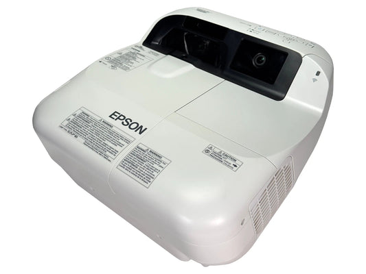 Epson BrightLink Pro 1430Wi H665A 3LCD Interactive UST Projector 3300 Lumens front angle view