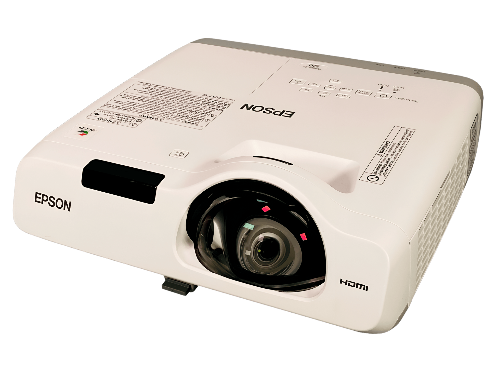 Epson PowerLite 520 H674A LCD Projector | 2700 ANSI Lumens