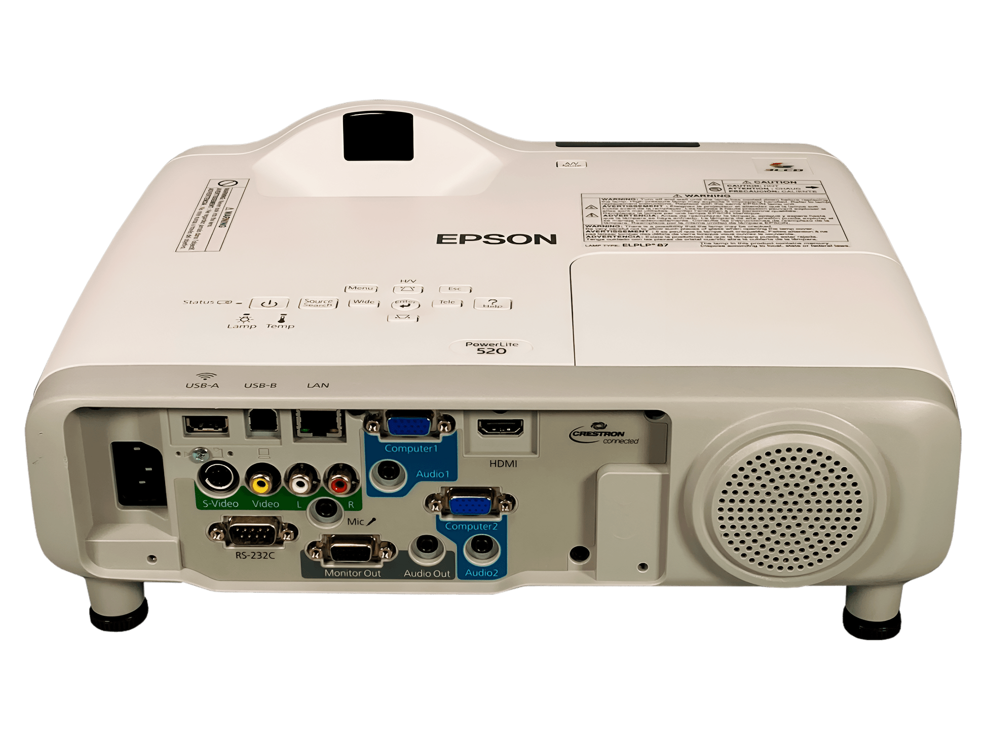 Epson PowerLite 520 H674A LCD Projector | 2700 ANSI Lumens