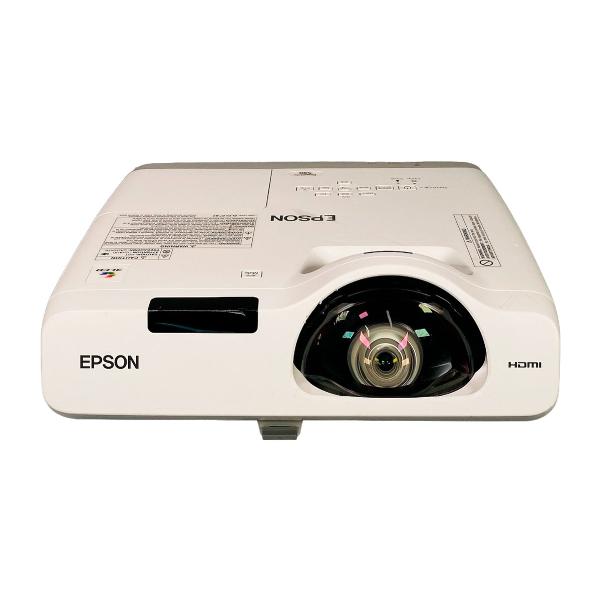 Epson PowerLite 530 3200 Lumens XGA 3LCD Short Throw Classroom & Office Projector HDMI