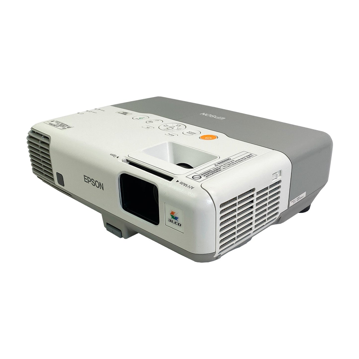 Epson PowerLite 93+ 95 H382F 3LCD Filmstrip Projector 2600 ANSI Lumens HDMI front angle view