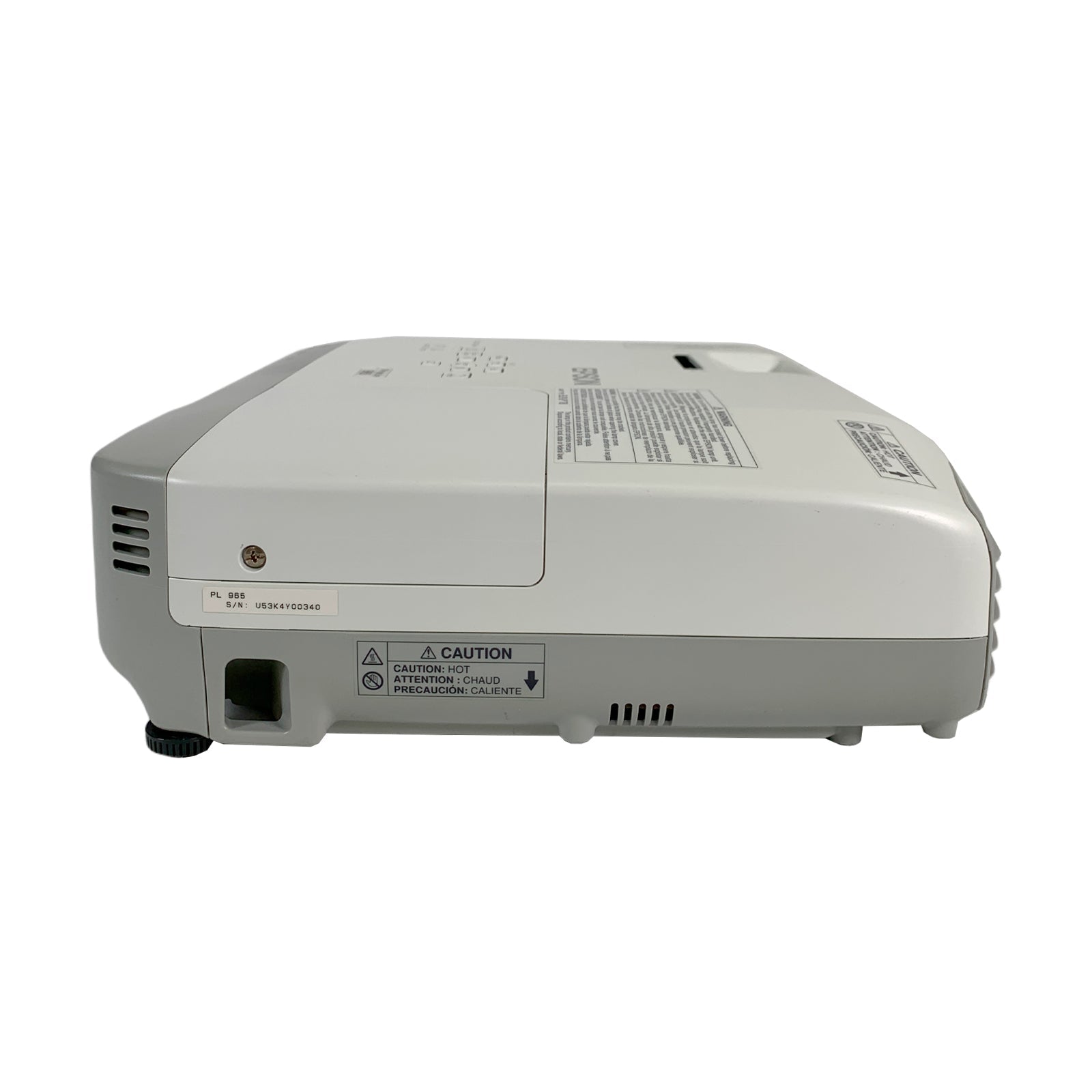 Epson PowerLite 965 Portable Classroom & Meeting Room Projector | 3500 Lumens HDMI XGA