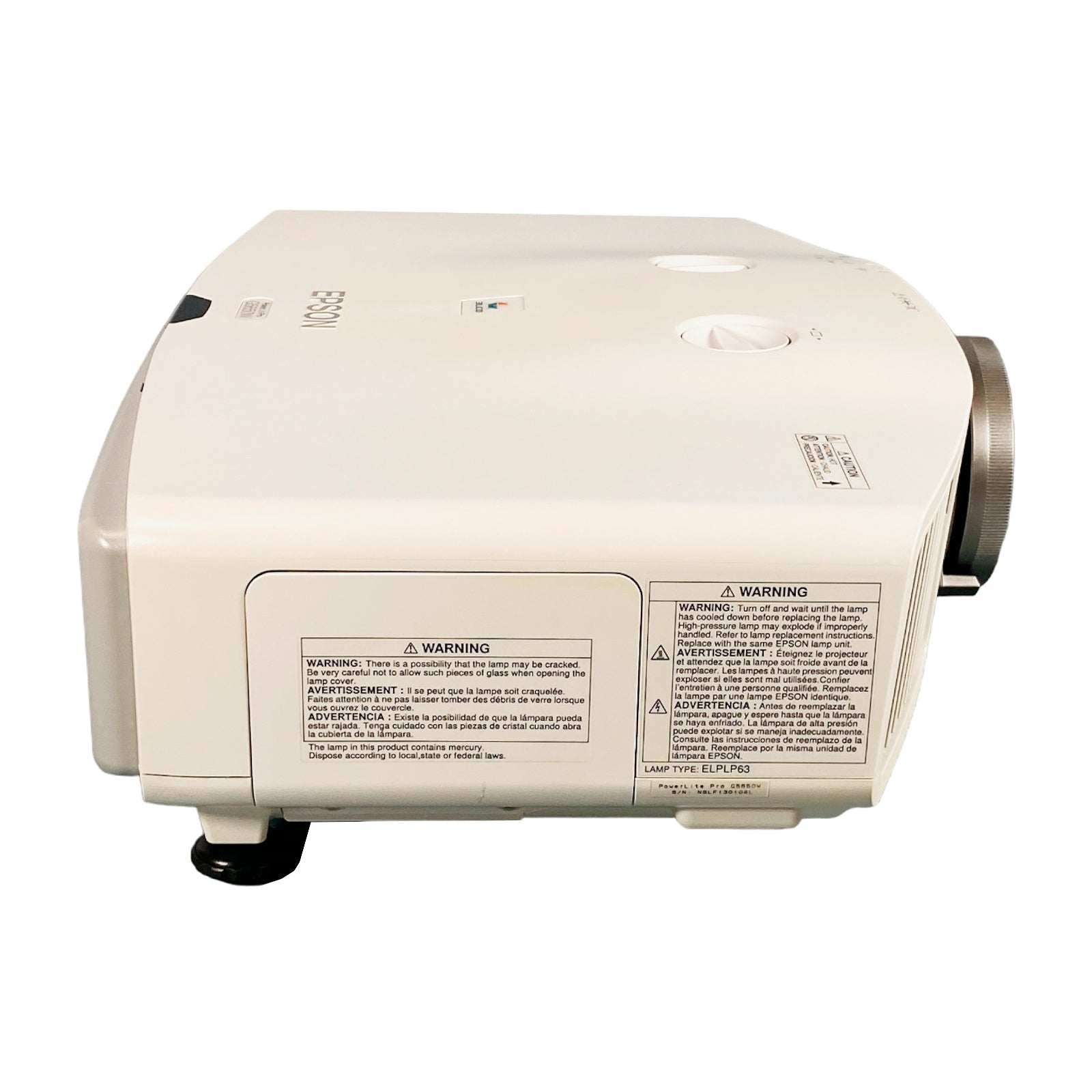 Epson PowerLite Pro G5650W WXGA 3LCD Projector | Professional Installation | 4500 Lumens
