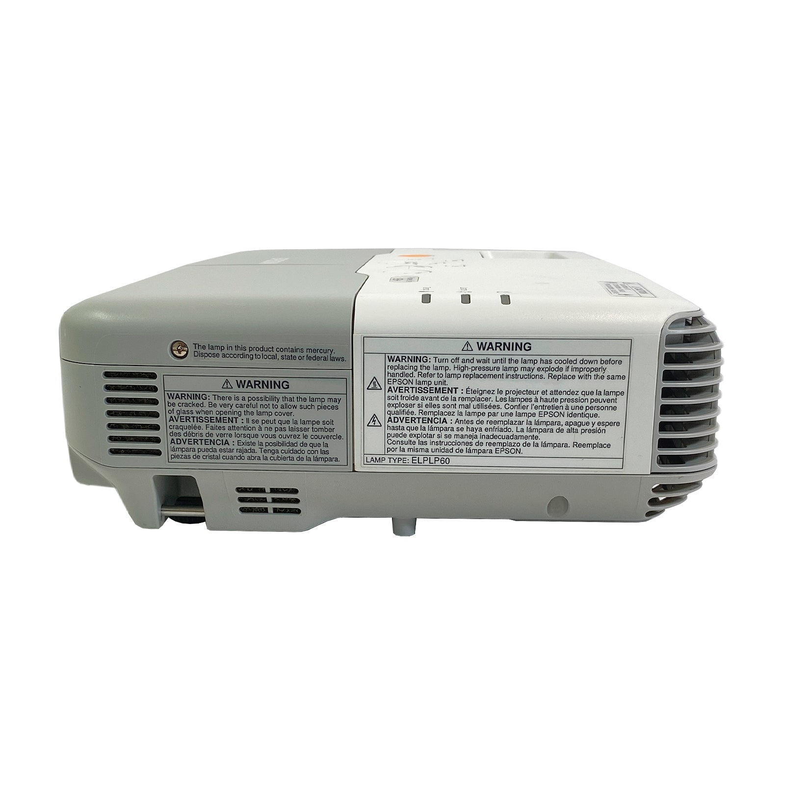 Epson PowerLite 93+ 95 H382F 3LCD Filmstrip Projector | 2600 ANSI