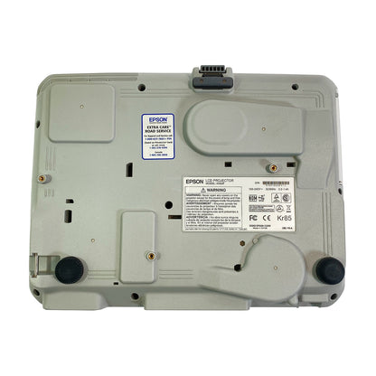 LCD projector rear housing and exhaust area