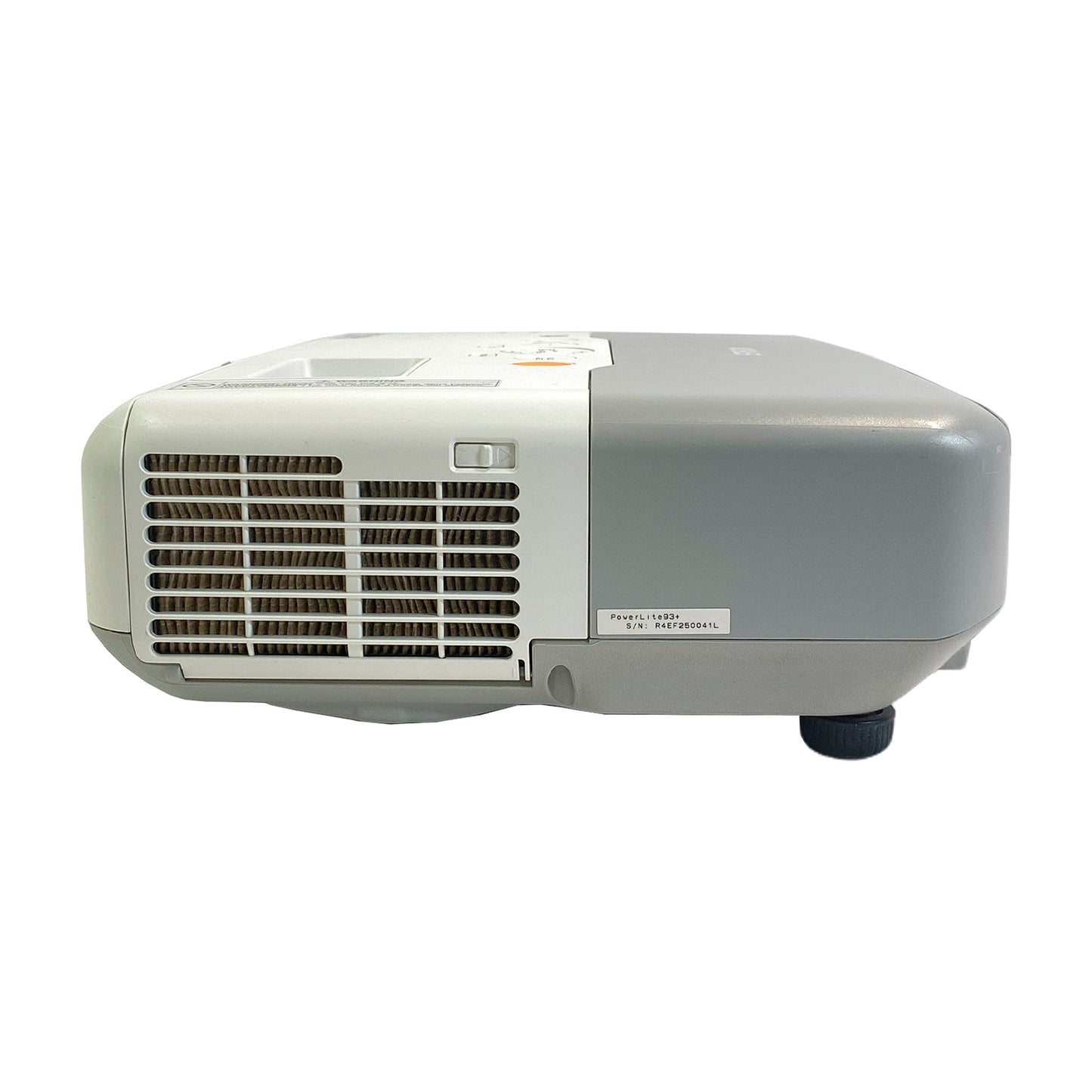 Projector side ventilation grille detail