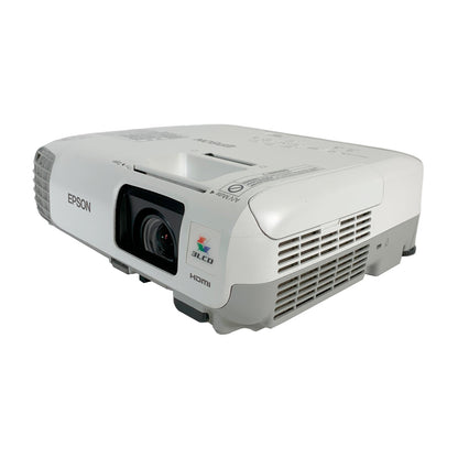 Epson PowerLite X27 H692A 3LCD Projector 2700 ANSI Lumens HDMI front angle view