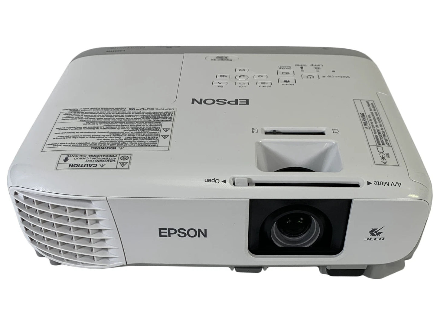 Epson PowerLite X39 3LCD Projector Portable 1080p XGA 3,500 Lumens - TeKswamp