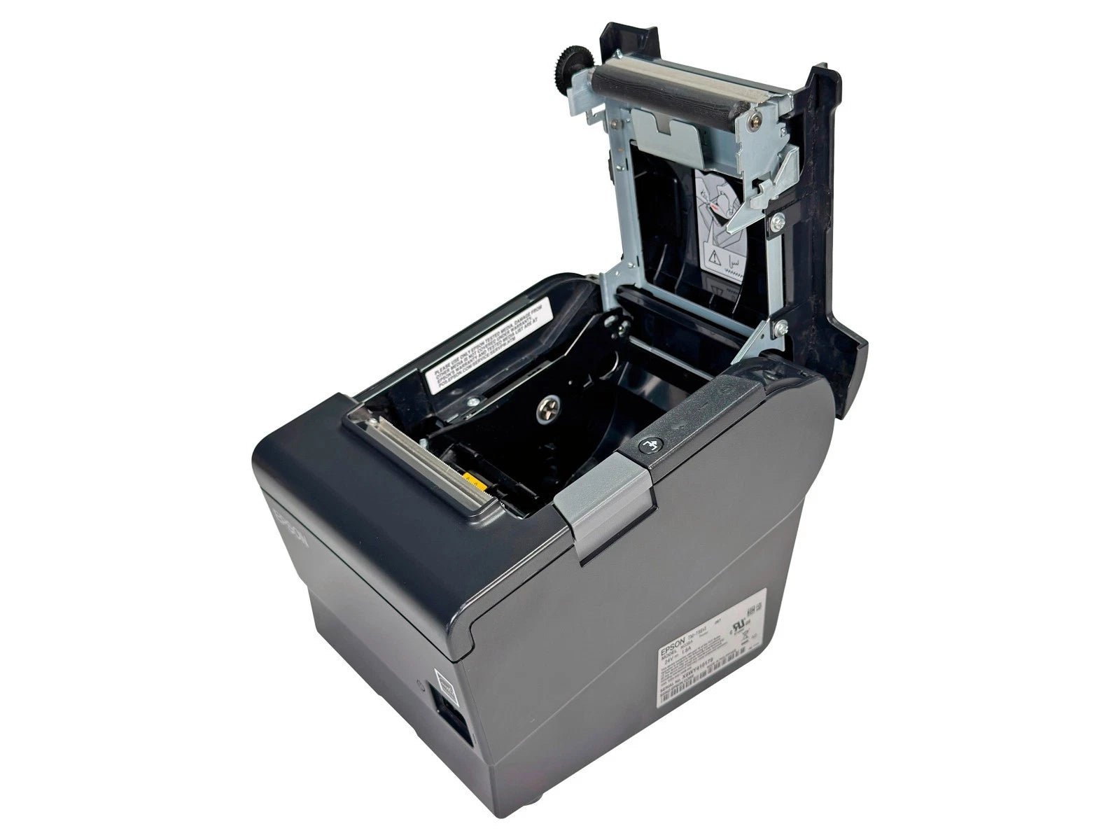 Epson TM-T88VI printer internal view side angle