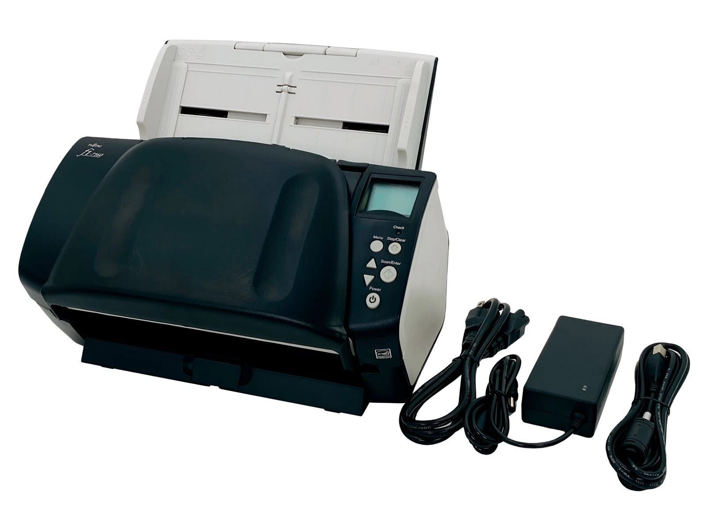 Fujitsu fi-7160 Duplex Color Document Scanner 600 DPI USB 3.0 with power adapter and cables