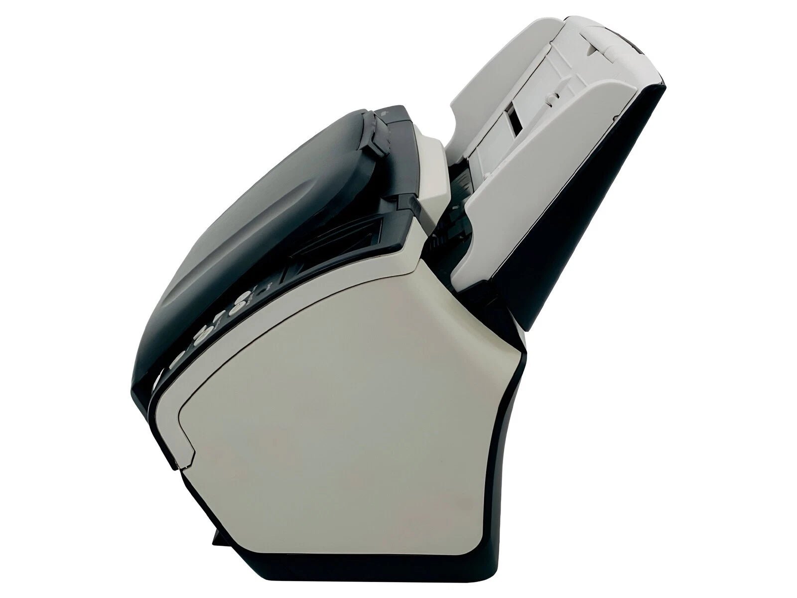 Document scanner left side profile