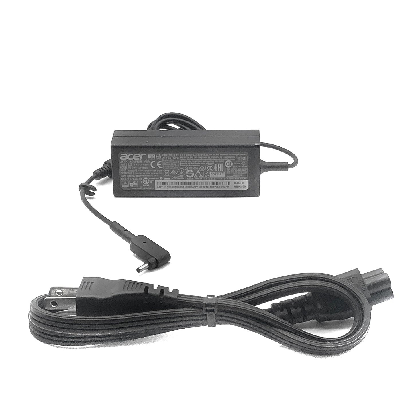 Genuine Acer 45W AC Adapter ADP - 45HE B | 19V 2.37A PA - 1450 - 26 Charger