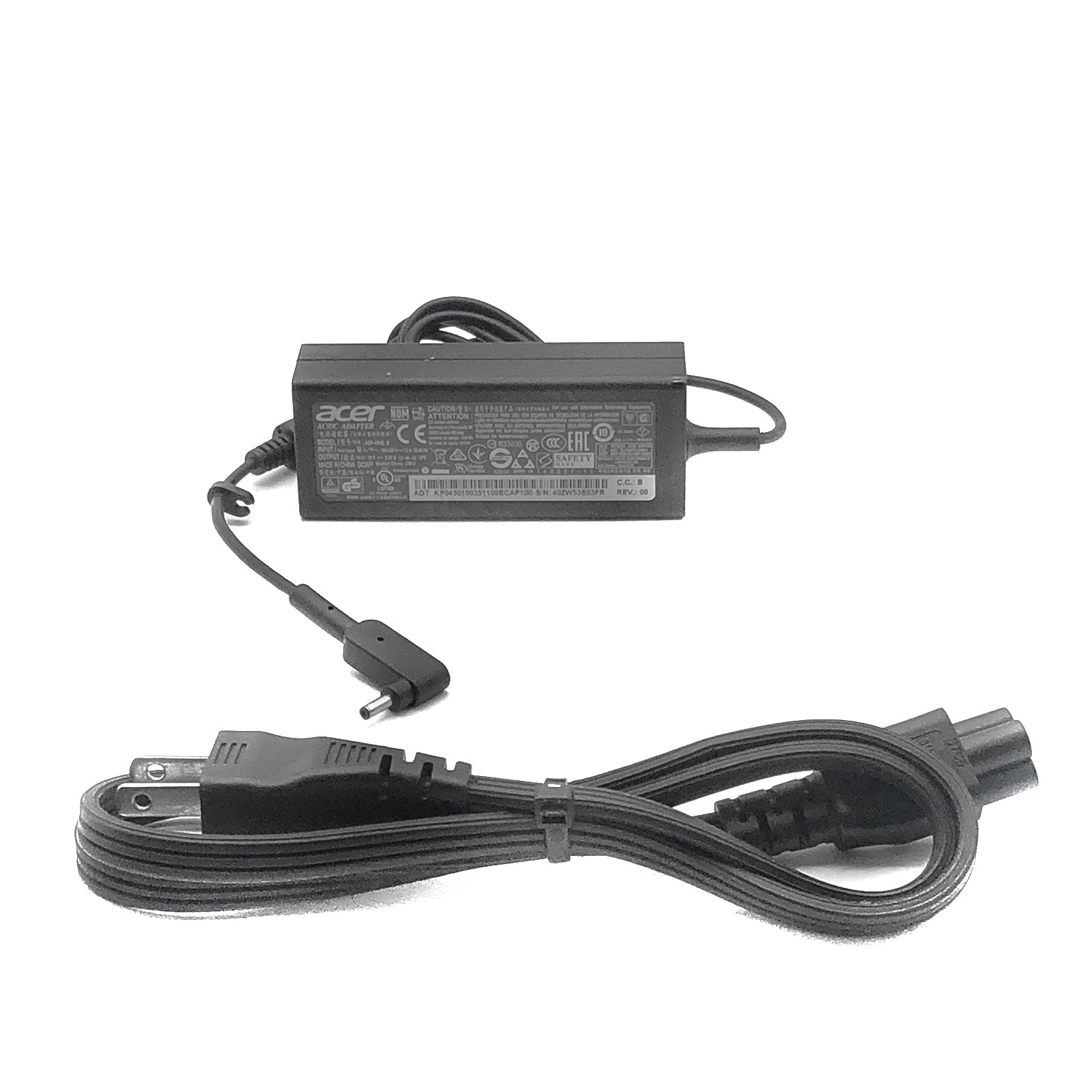 Genuine Acer 45W AC Adapter ADP - 45HE B | 19V 2.37A PA - 1450 - 26 Charger