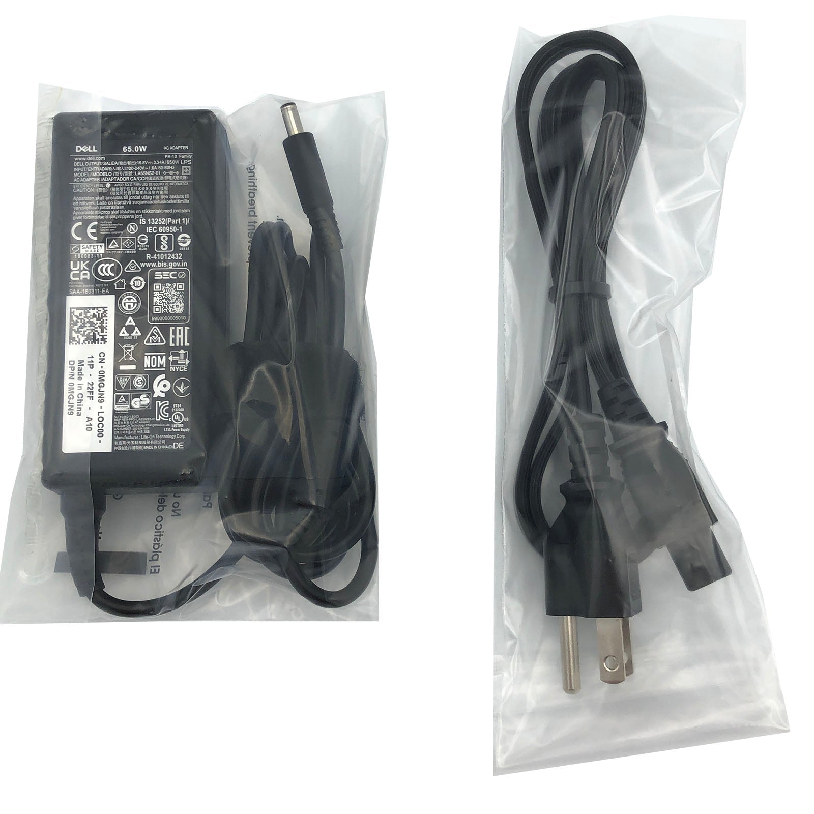 Genuine Dell 65W AC Adapter LA65NS2 - 01 19.5V 3.34A 4.5mm + Pin Charger