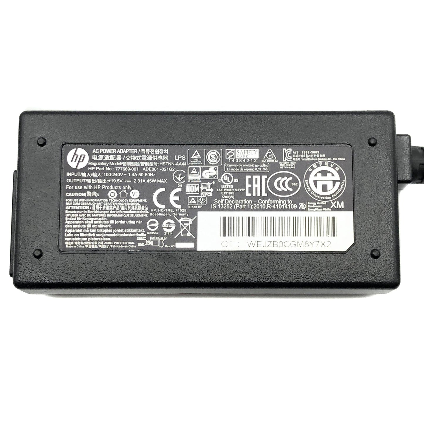 Genuine HP 45W AC Adapter Charger – 19.5V 2.31A, TPN - CA14 (L25296 - 003) - TeKswamp
