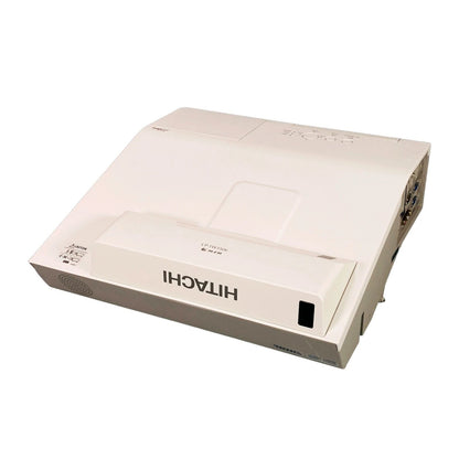 Hitachi CP-TW3506 3LCD Interactive UST Projector 3700 ANSI Lumens HDMI front angle view