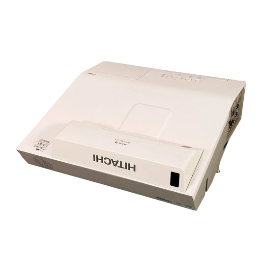 Hitachi CP-TW3506 3LCD Interactive UST Projector 3700 ANSI Lumens HDMI front angle view