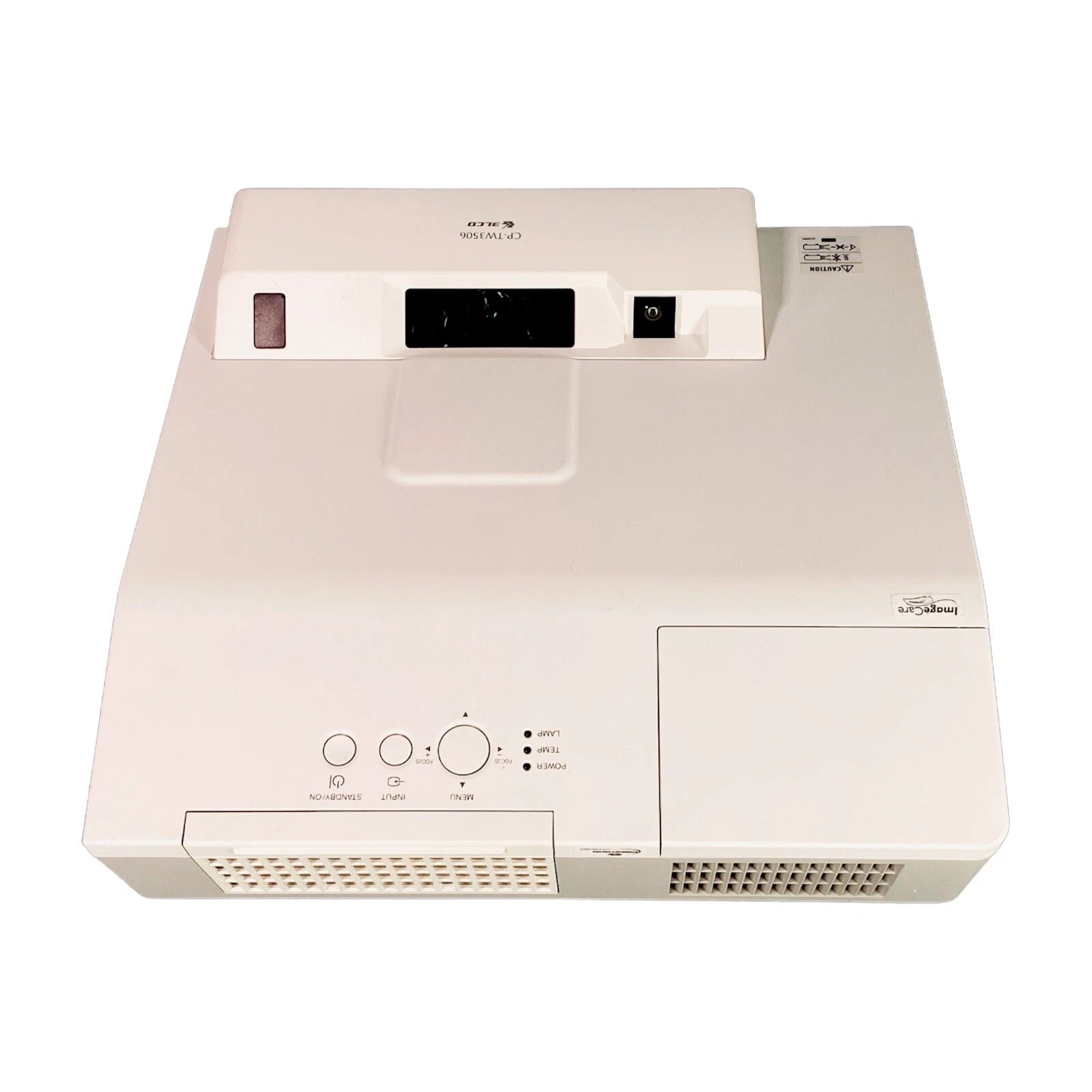 UST projector top control buttons and indicator panel