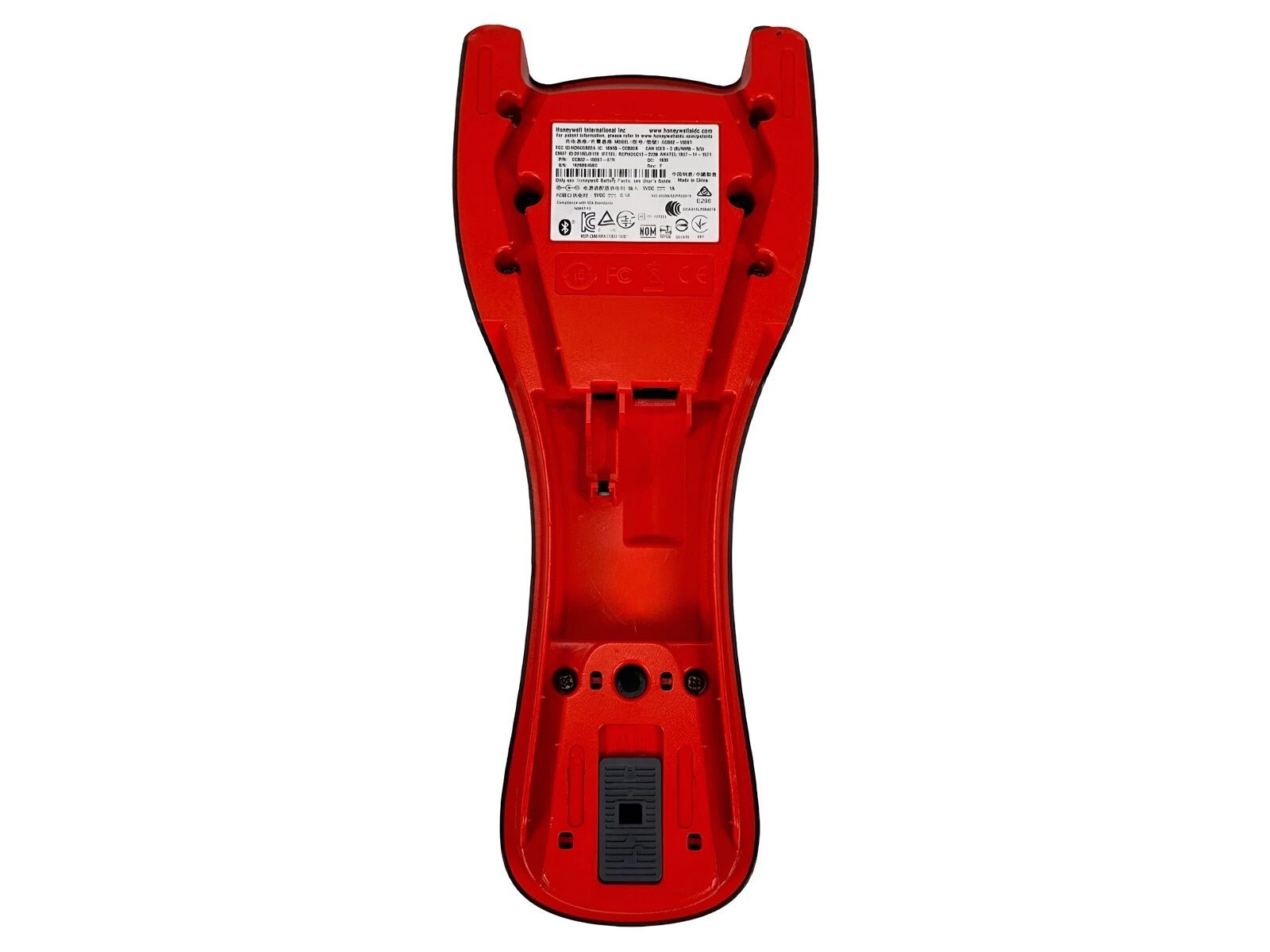 Honeywell Granit 1911i cradle bottom view with mounting points
