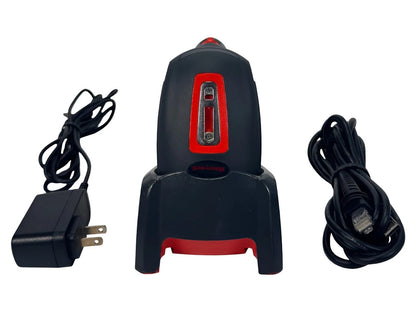 Honeywell Granit 1911i wireless barcode scanner with USB cradle and cables