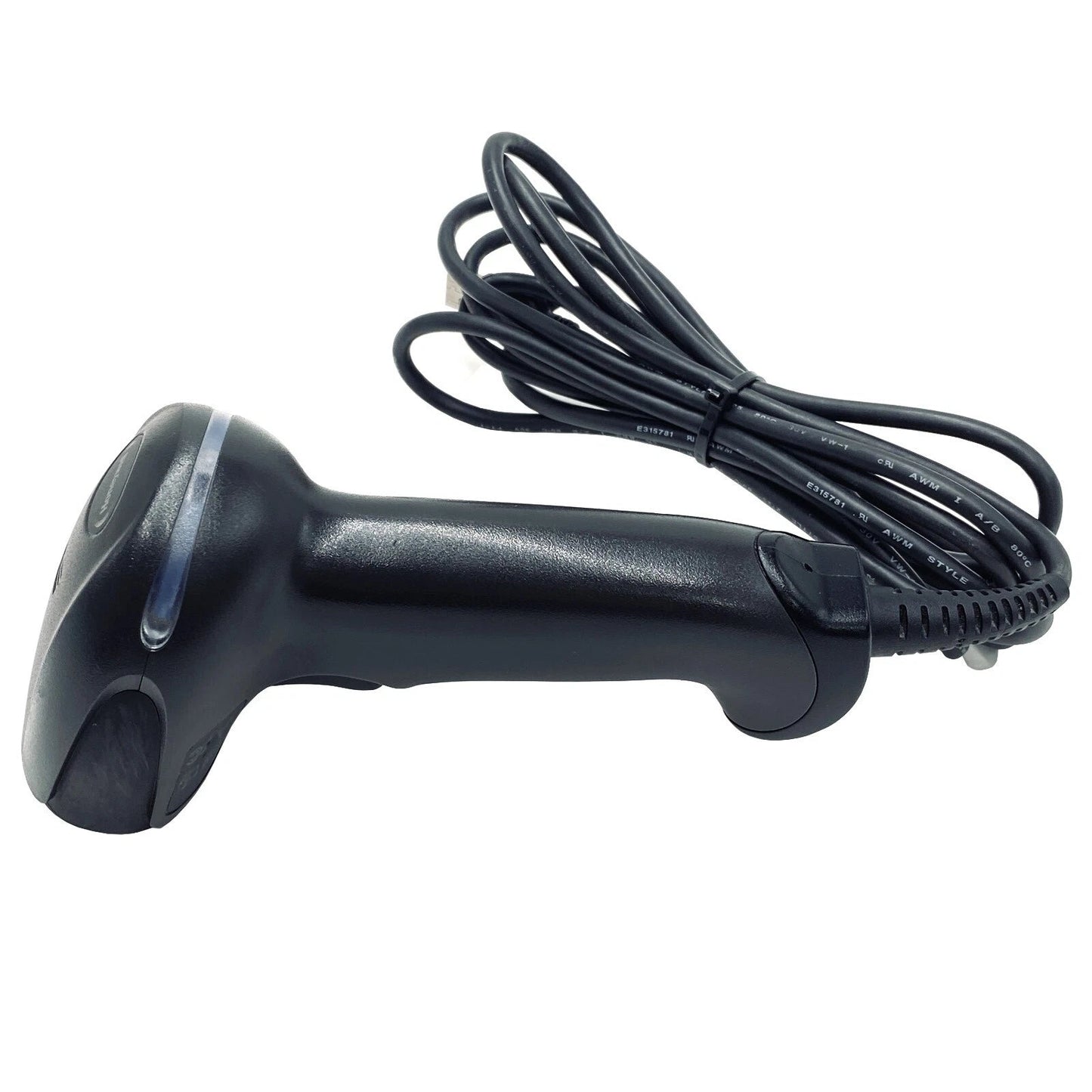 Honeywell Xenon XP 1950 handheld wired scanner side view with cable