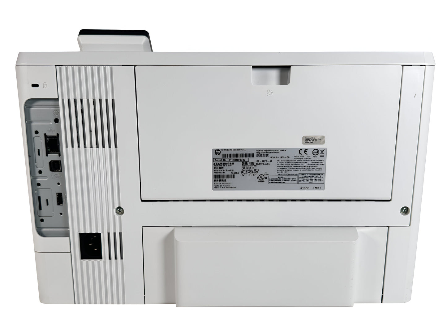 HP LaserJet Enterprise M506n CF287A Mono Laser Printer F2A68A – Ethernet Network