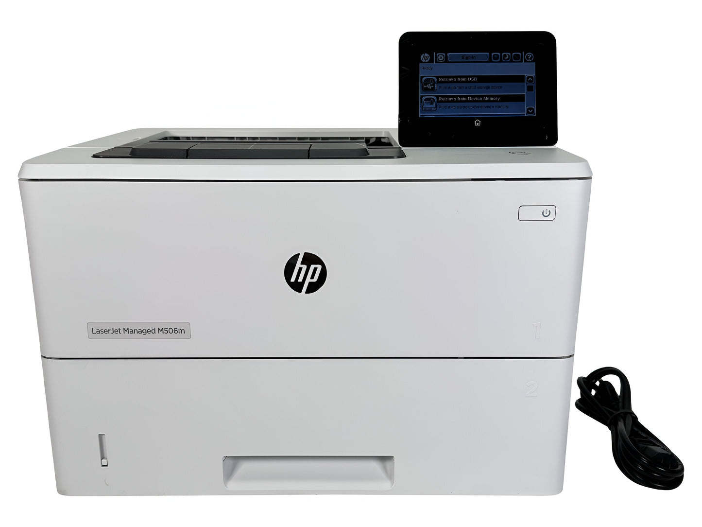 HP LaserJet Managed M506m Monochrome Laser Printer | F2A68A - Low Page Count