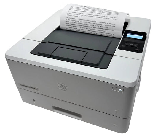 HP LaserJet Pro M404dn Duplex Laser Printer – Ethernet Network