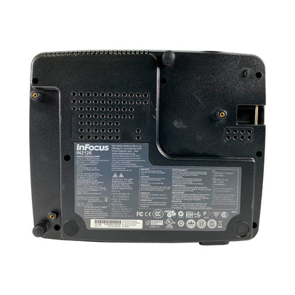 InFocus IN2126 WXGA DLP Projector | Networkable | 3200 Lumens