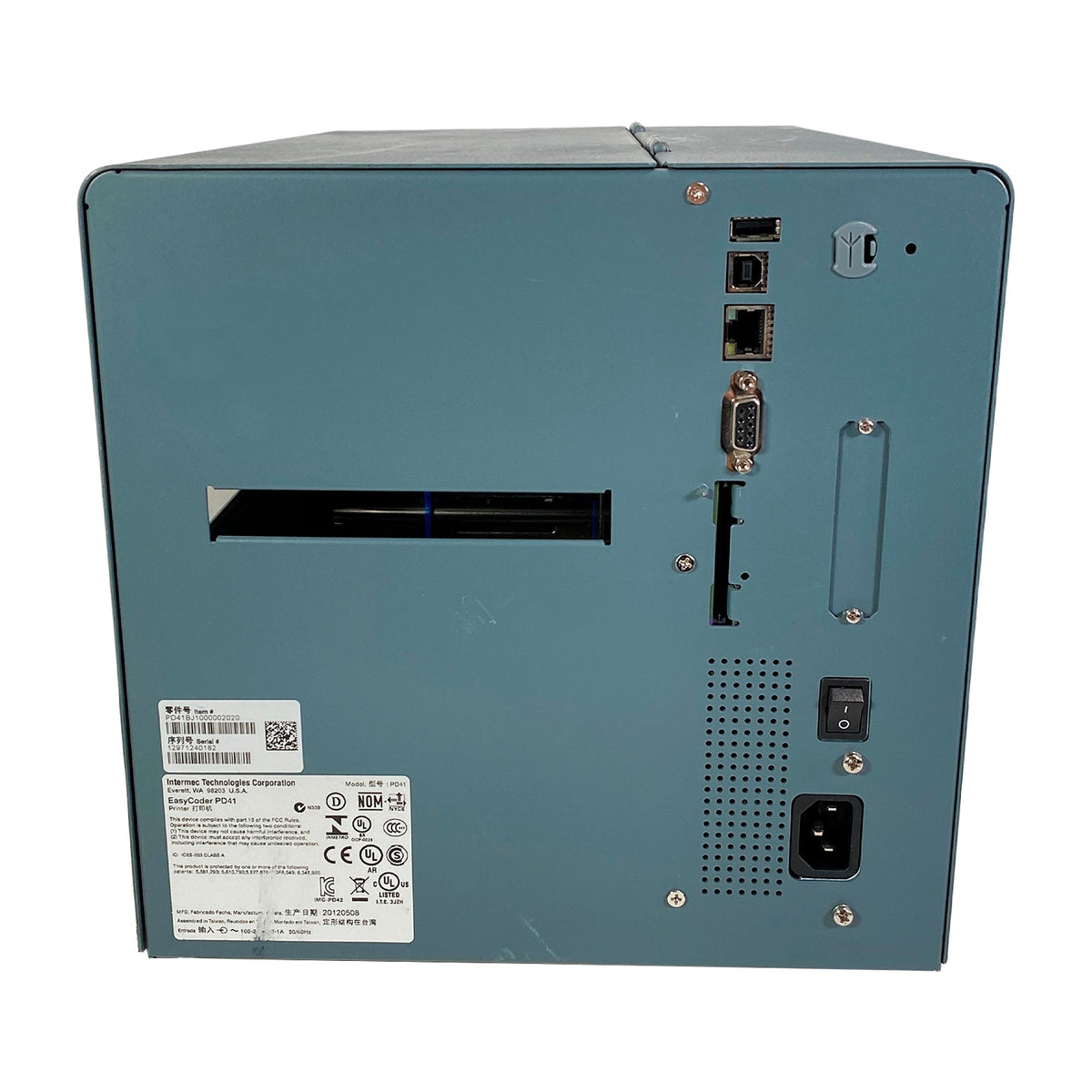 Intermec EasyCoder PD41 Industrial Thermal Barcode Printer 203 DPI Serial USB Etherne