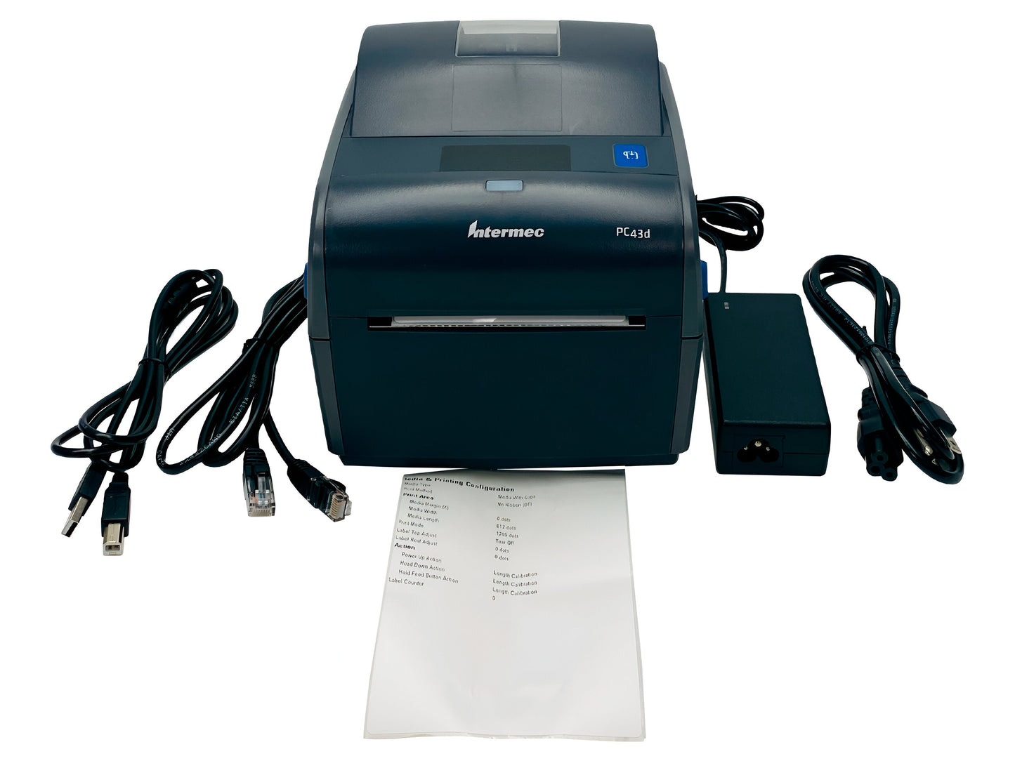 Intermec PC43d PC43DA0100020 Desktop Direct Thermal Label Printer – USB