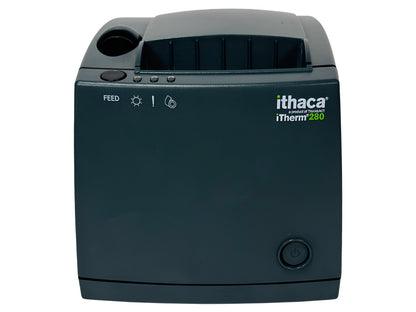Ithaca 280 - USB - DG, 280 - UL - 1 BLACK 203 DPI Direct Thermal Shipping Label Printer – Cutter, USB Serial