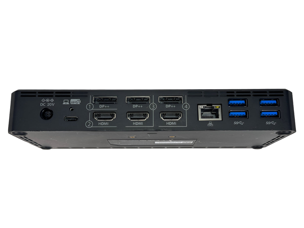 Kensington SD4790P USB-C and USB-A Quad 4K Hybrid Docking Station, DisplayPort, HDMI, USB-C, USB-A, Power Delivery, K33610