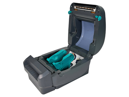 Lot of 10 Zebra GX420d 202512 - 000 203 DPI Direct Thermal Shipping Label Printer – Cutter, USB - TeKswamp