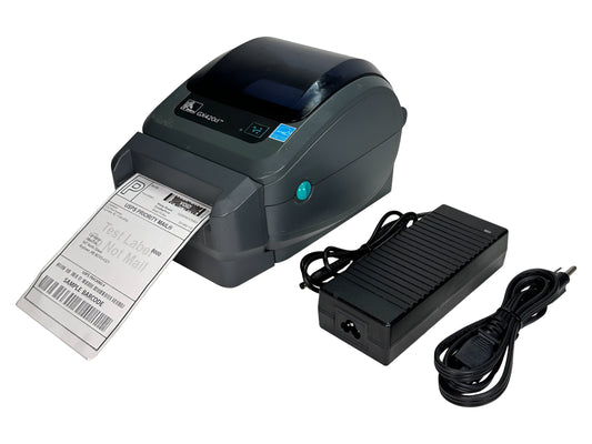 Lot of 10 Zebra GX420d 202512 - 000 203 DPI Direct Thermal Shipping Label Printer – Cutter, USB - TeKswamp