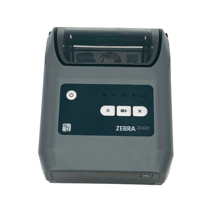 Lot of 12 Zebra ZD620 ZD62043 - T01F00EZ 300 DPI Label Printers – Direct & Thermal Transfer