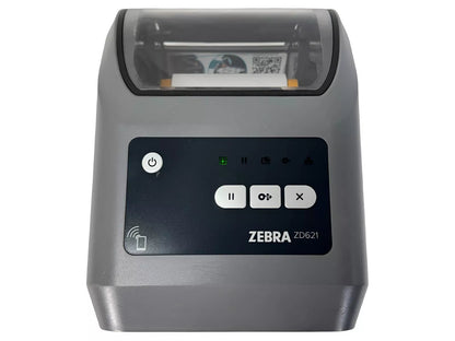 Lot of 12 Zebra ZD621 Thermal Transfer Label Printers – USB LAN Bluetooth - TeKswamp