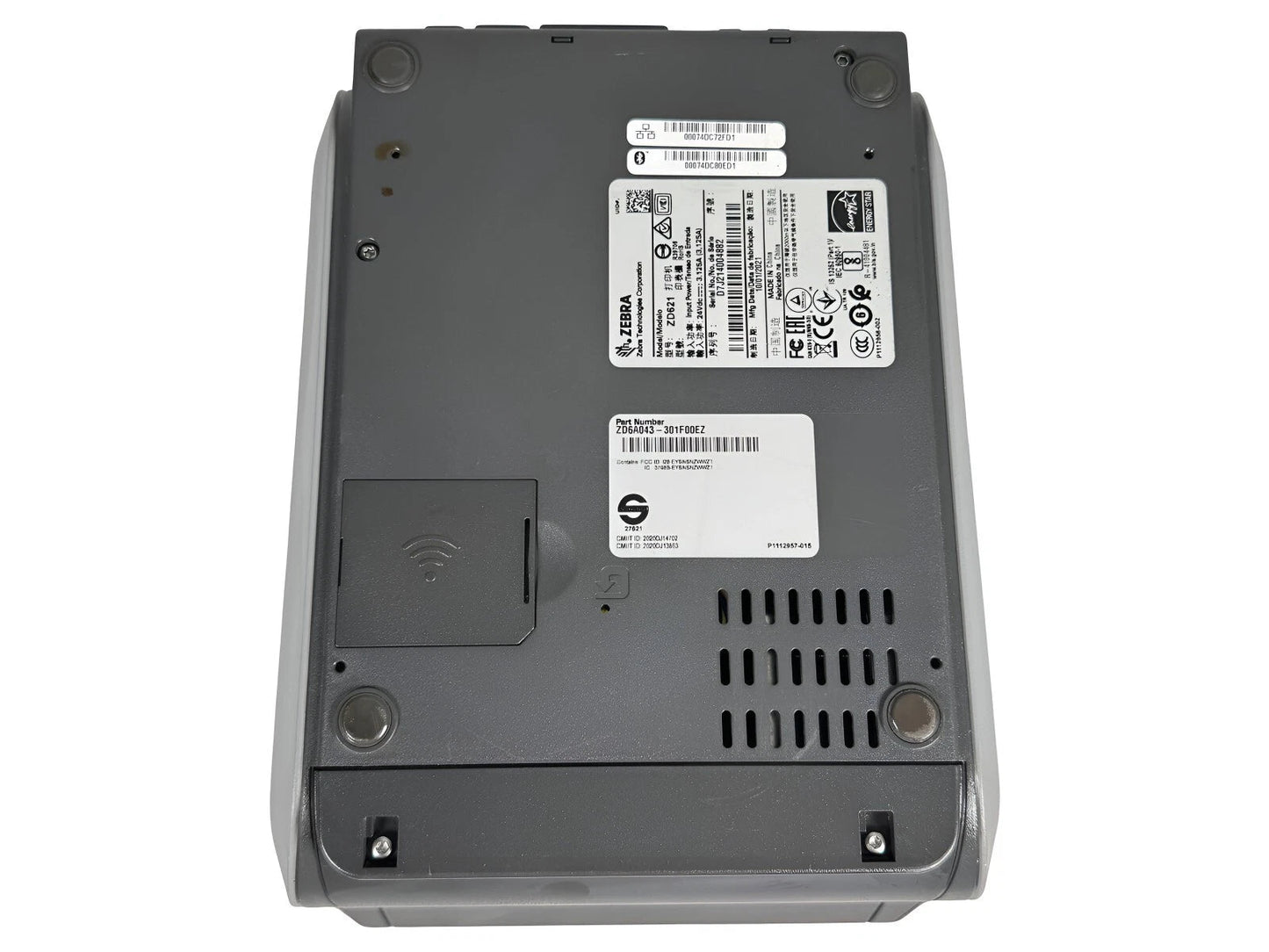 Lot of 12 Zebra ZD621 Thermal Transfer Label Printers – USB LAN Bluetooth - TeKswamp