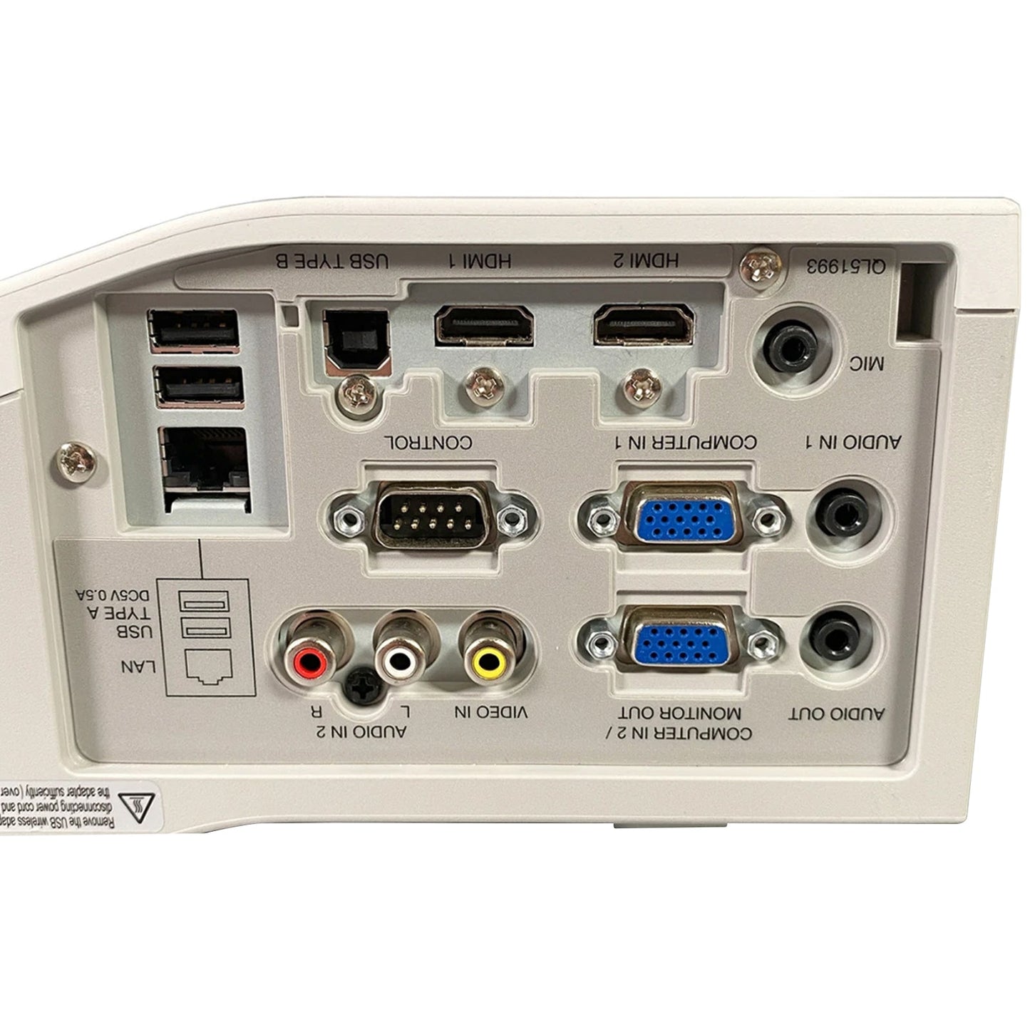 LOT of 4 Hitachi CP - AX2505 3LCD UST Projector 2700 ANSI Lumens – HDMI