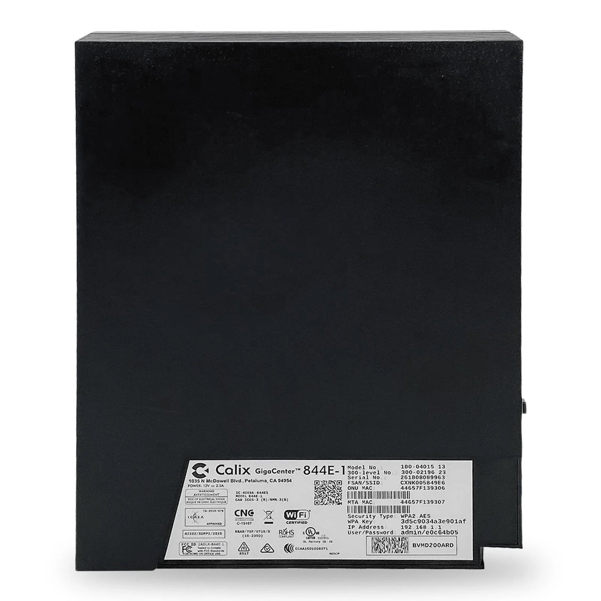 Calix U4 Router Sticker Calix GigaCenter 854G-1 Wi-Fi Modem Router | Dual-Band MU-MIMO – TeKswamp