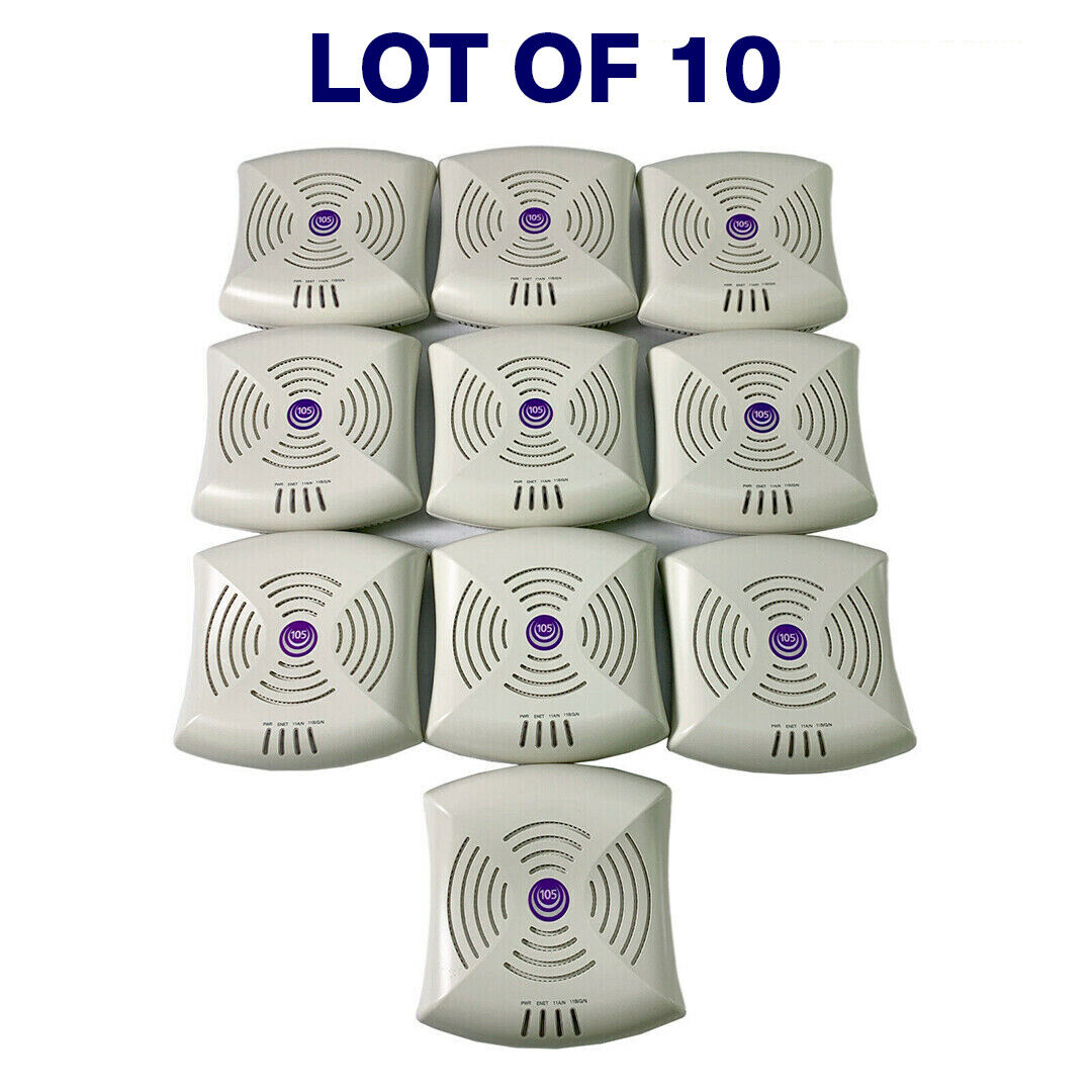 Lot of 10 Aruba AP-105 Wireless Wi-Fi Dual Band Access Point PoE 802.11a/b/g/n