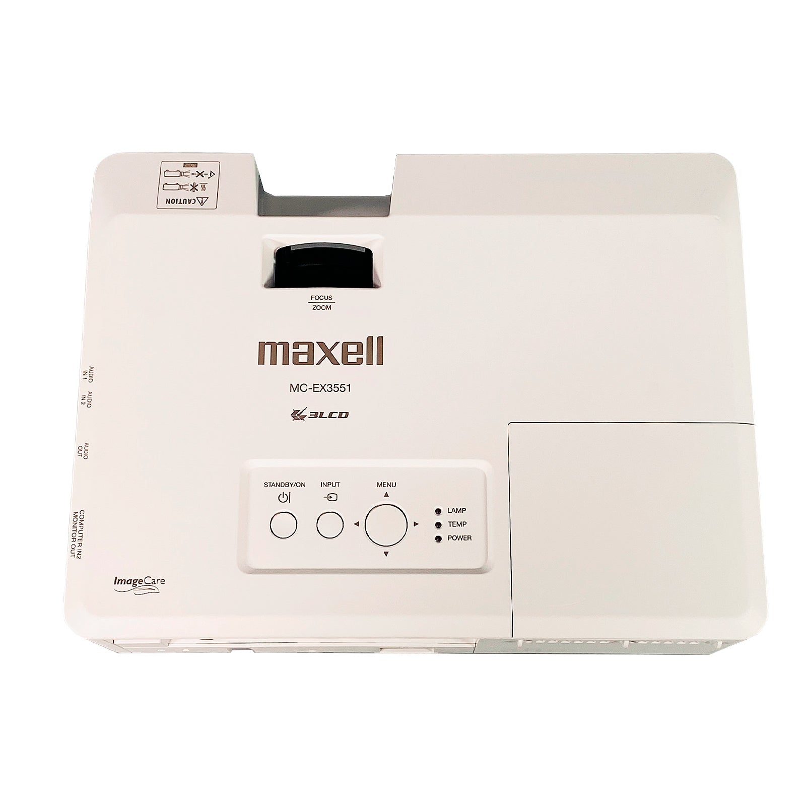 Maxell MC-EX3551 Portable Classroom & Meeting Room Projector | 3700 Lumens HDMI